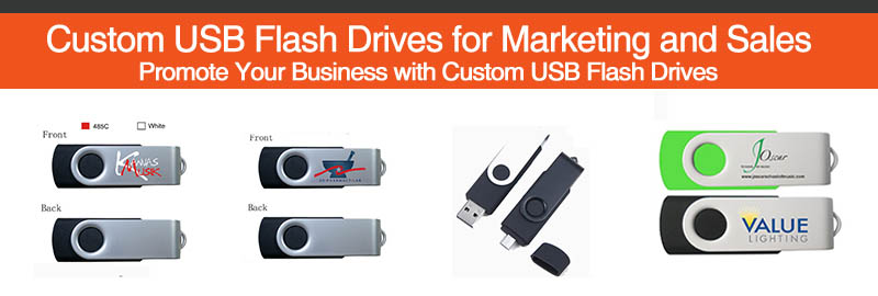 Custom USB Flash Drives for Marketing and Sales
