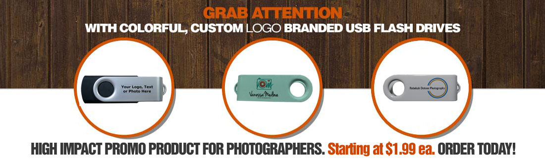 Custom Flash Drives for Photographers Custom Flash Drives for Photographers